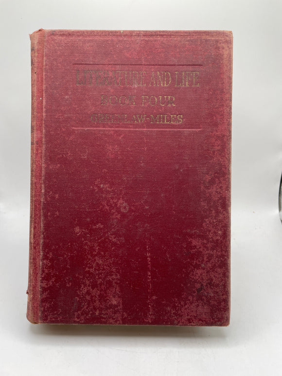 Literature and Life Book Four (1929)