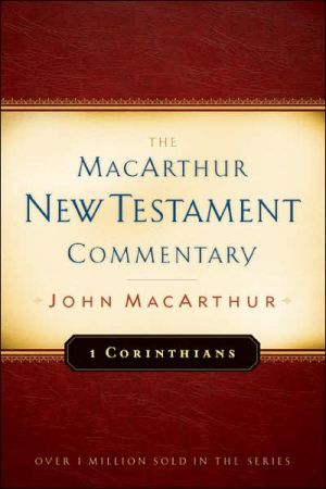 1 Corinthians MacArthur New Testament Commentary (MacArthur New Testament Commentary Series) - RHM Bookstore