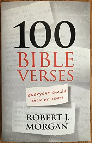 100 Bible Verses Everyone Should Know by Heart - RHM Bookstore