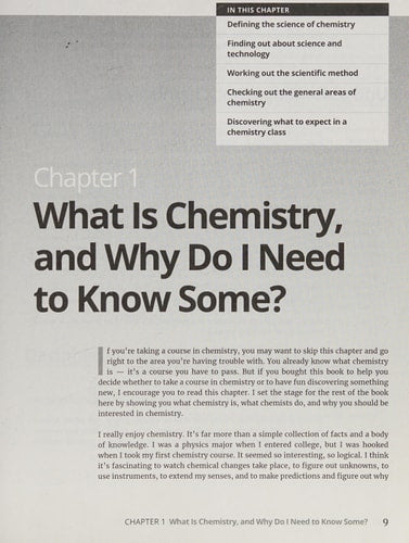 Chemistry For Dummies