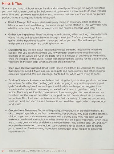 Mr. Food Test Kitchen - The Ultimate 30 Minutes or Less Cookbook: More Than 130 Mouthwatering Recipes (The Ultimate Cookbook Series)