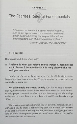 Fearless Referrals Ask in a Way That Is Comfortable for You and Market Yourself for Free