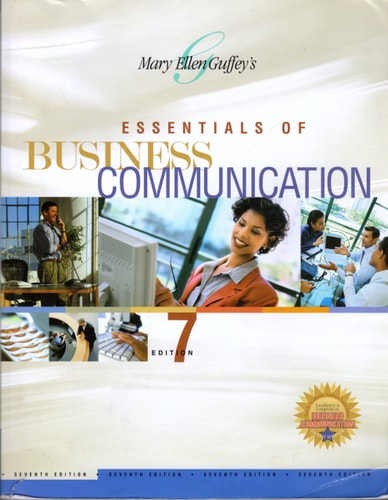Essentials of Business Communication (Available Titles CengageNOW)
