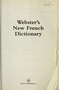 Webster's New French Dictionary, Target Edition