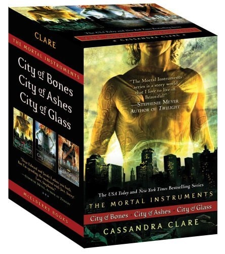 Mortal Instruments:City ofBones;City ofAshes;City ofGlass(text only)by C.Clare