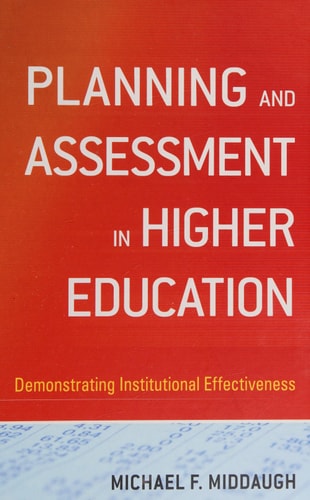 Planning and Assessment in Higher Education