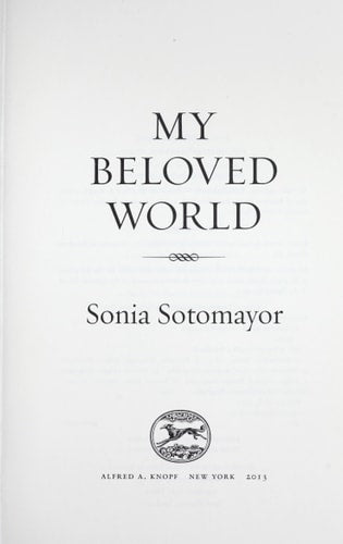 My Beloved World