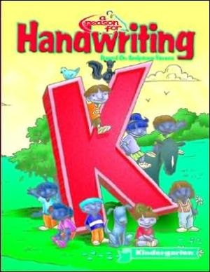 A Reason For Handwriting Writing Workbook Level K, Kindergarten -Learning Workbooks for Kids Age 3-6 - Practice Paper Spelling & Letter Workbooks for Kindergartners - Homeschool Scripture Resource