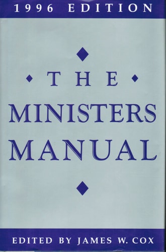 The Ministers Manual for 1996