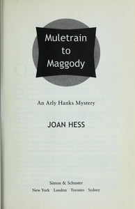 Muletrain to Maggody An Arly Hanks Mystery