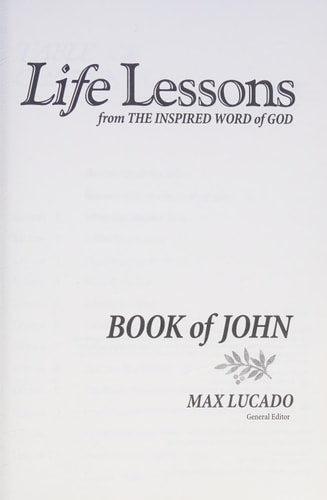 Life Lessons: Book Of John