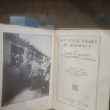 My Four Years in Germany (1917)