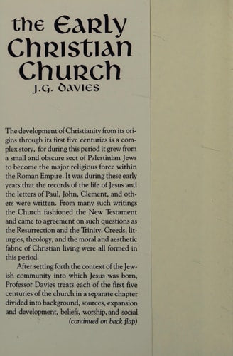 The early Christian church
