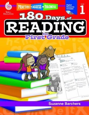 180 Days of Reading: Grade 1 - Daily Reading Workbook for Classroom and Home, Sight Word Comprehension and Phonics Practice, School Level Activities Created by Teachers to Master Challenging Concepts