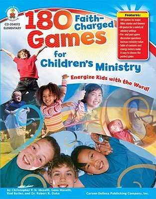 180 Faith-Charged Games for Children’s Ministry, Grades K - 5 - RHM Bookstore