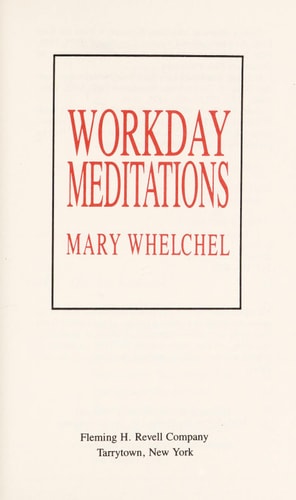 Workday Meditations