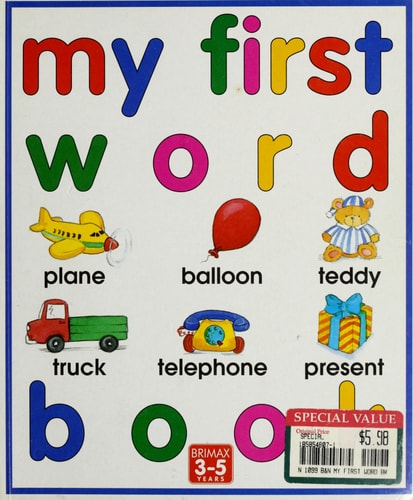 My First Word Book (Early Learning)