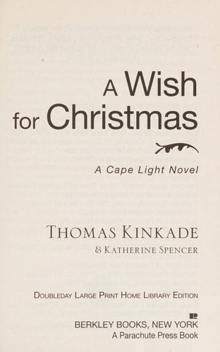 A Wish for Christmas (Cape Light)
