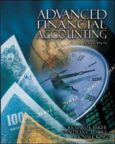 Advanced Financial Accounting