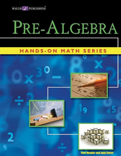 Hands-on Math Pre-algebra, Grade 9-12