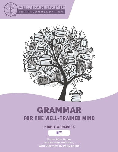 Key to Purple Workbook: A Complete Course for Young Writers, Aspiring Rhetoricians, and Anyone Else Who Needs to Understand How English Works (Grammar for the Well-Trained Mind)