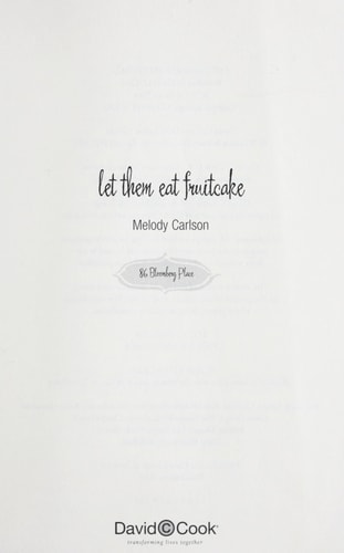 Let Them Eat Fruitcake