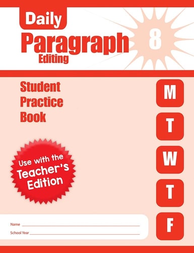 Daily Paragraph Editing, Grade 8 Student Book