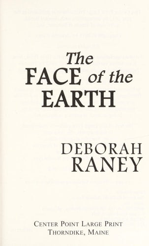 The Face of the Earth