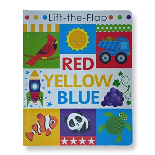 Lift-The-Flap RED YELLOW BLUE
