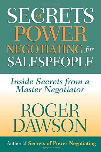 Secrets of Power Negotiating for Salespeople