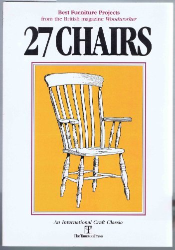 27 Chairs (International Craft Classic) - RHM Bookstore