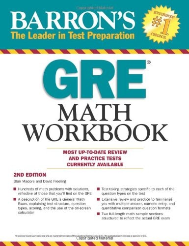 Barron's GRE Math