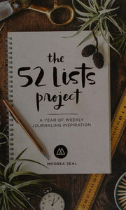 The 52 Lists Project: A Year of Weekly Journaling Inspiration (A Guided Self-Care Journal for Women with Prompts, Photos, and Illustrations)
