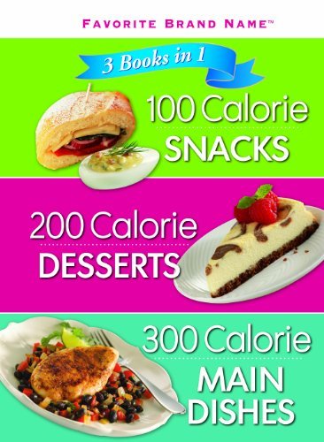 3 Books in 1: 100 Calorie Snacks, 200 Calorie Desserts & 300 Calorie Main Dishes - RHM Bookstore