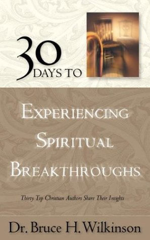 30 Days to Experiencing Spiritual Breakthroughs - RHM Bookstore