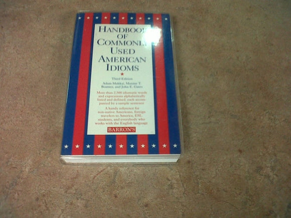 Handbook of Commonly Used American Idioms