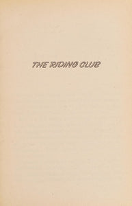 The Riding Club (Linda Craig Adventures #9)