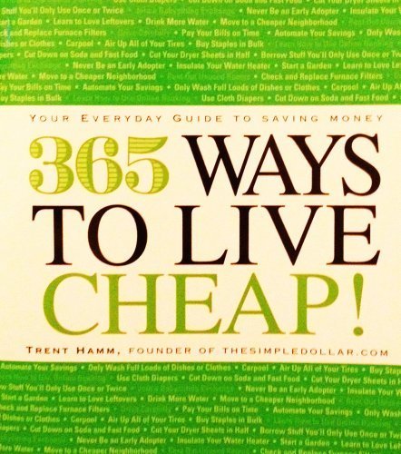 365 Ways To Live Cheap! Your Everyday Guide To Saving Money - RHM Bookstore