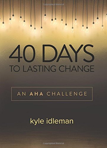 40 Days to Lasting Change: An AHA Challenge - RHM Bookstore