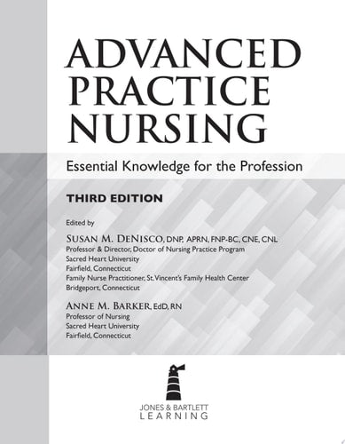 Advanced Practice Nursing Essential Knowledge for the Profession