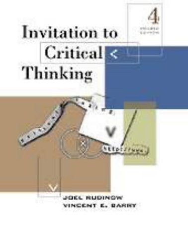 Invitation to Critical Thinking