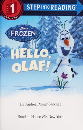 Hello, Olaf! (Disney Frozen) (Step into Reading)