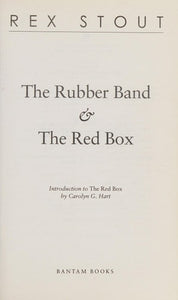 The Rubber Band/The Red Box 2-in-1 (Nero Wolfe)