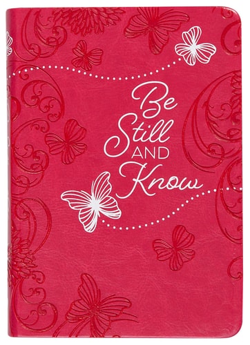 Be Still and Know: 365 Daily Devotions (Imitation/Faux Leather) – Motivational Devotionals for People of All Ages, Perfect Gift for Friends, Family, Birthdays, Holidays, and More