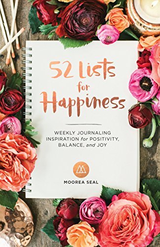 52 Lists for Happiness: Weekly Journaling Inspiration for Positivity, Balance, and Joy (A Guided Self -Love Journal with Prompts, Photos, and Illustrations) - RHM Bookstore