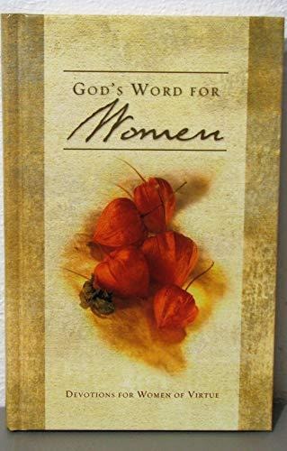God's Word for Women: Devotions for Women of Virtue
