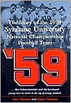 '59: The Story of the 1959 Syracuse University National Championship Football Team - RHM Bookstore