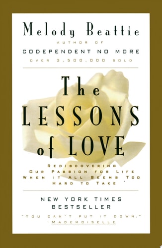 The Lessons of Love Rediscovering Our Passion for Live When It All Seems Too Hard to Take