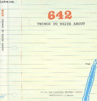 642 Things to Write about - RHM Bookstore