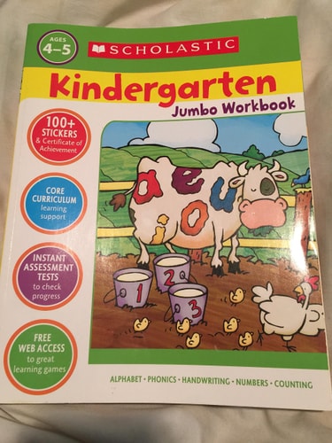 Kindergarten Jumbo Workbook